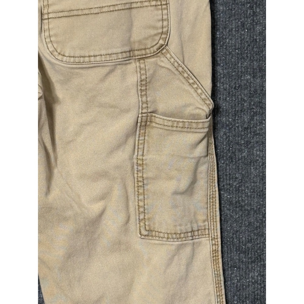 Carhartt Women's Original Fit Tan Canvas Carpenter Pants Size 6 Regular - Picture 4 of 8